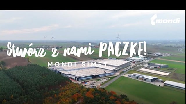 Aerial view of Simet production site surrounded by trees